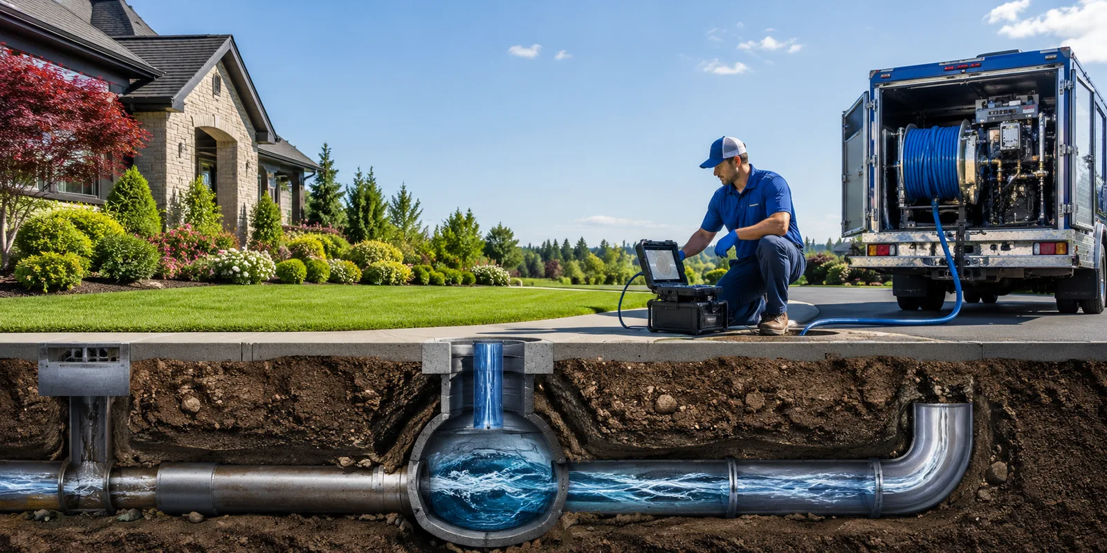 Drainage restoration information for Badger, CA